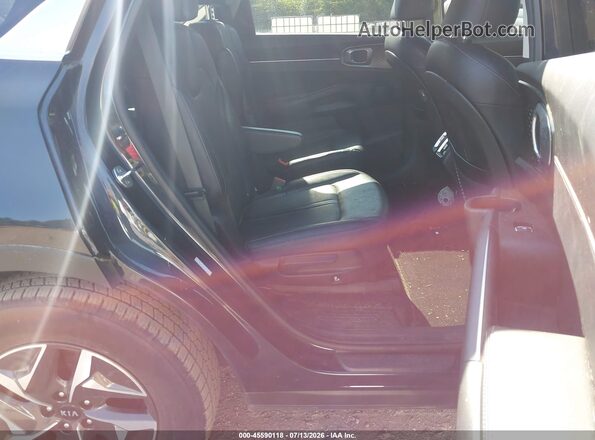 KNDRH4LG5M5019278 2021 KIA SORENTO HYBRID Black VIN კოდის სტიკერის ხედი