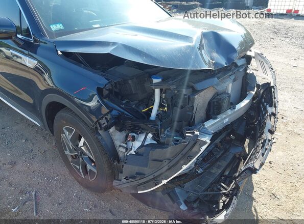 KNDRH4LG5M5019278 2021 KIA SORENTO HYBRID Black წინა ხედი
