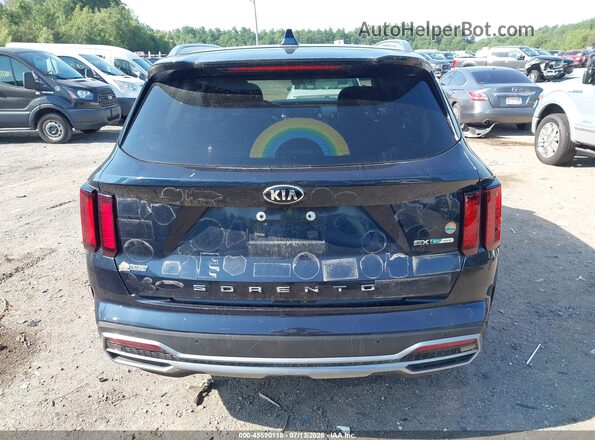 KNDRH4LG5M5019278 2021 KIA SORENTO HYBRID Black 