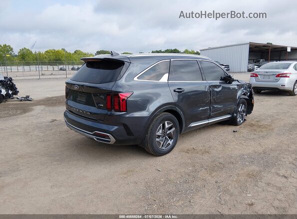 KNDRH4LG5M5040938 2021 KIA SORENTO HYBRID Gray Rear right