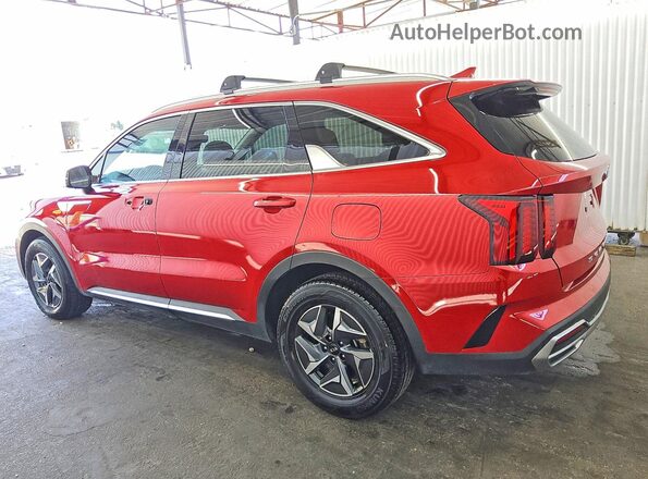 KNDRH4LG6M5036834 2021 KIA SORENTO Red Rear left