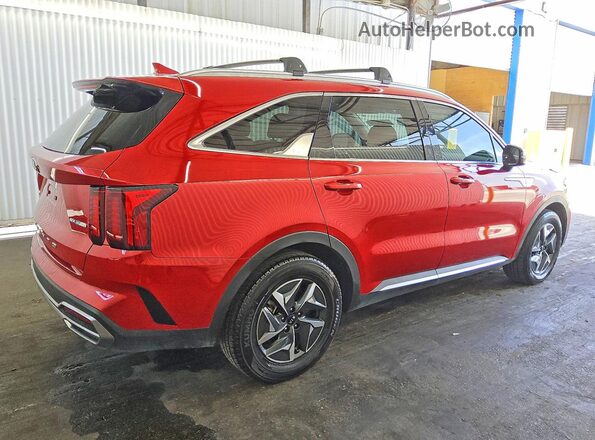 KNDRH4LG6M5036834 2021 KIA SORENTO Red Rear right