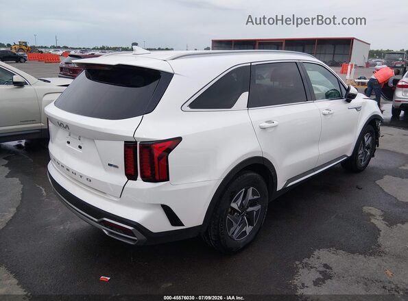 KNDRH4LG8N5078889 2022 KIA SORENTO HYBRID White Tył prawy