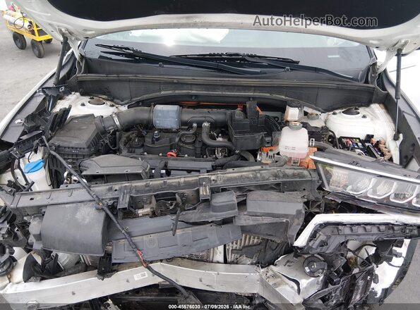 KNDRH4LG8N5078889 2022 KIA SORENTO HYBRID White Widok z tyłu