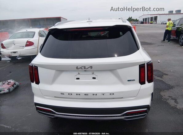 KNDRH4LG8N5078889 2022 KIA SORENTO HYBRID White 