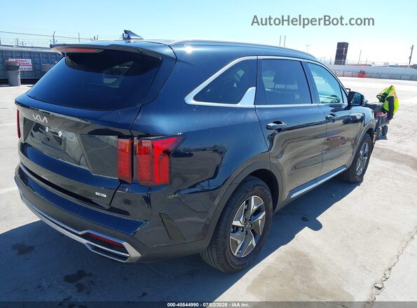 KNDRH4LG9R5260316 2024 KIA SORENTO HYBRID Dark Blue Задняя правая четверть