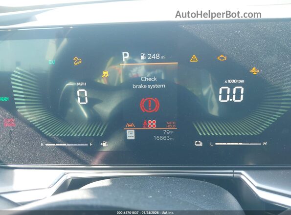 KNDRHDJG1S5383102 2025 KIA SORENTO HYBRID White უკანა სავარძლების ხედი