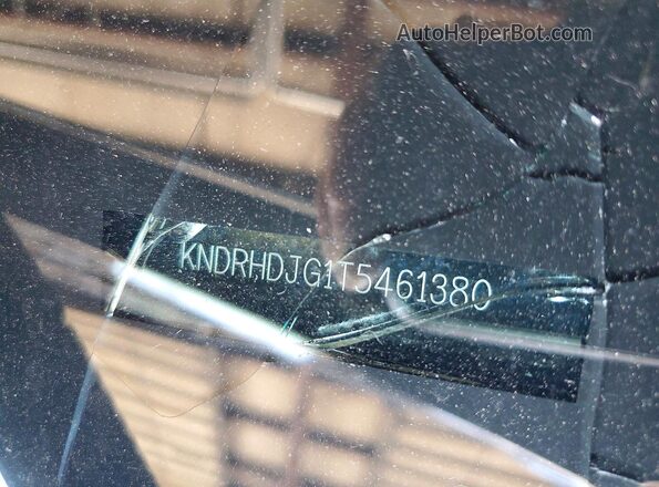 KNDRHDJG1T5461380 2026 KIA SORENTO Black VIN sticker view