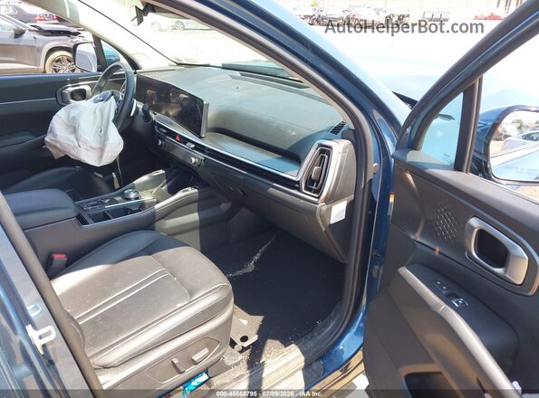 KNDRHDJG6S5309903 2025 KIA SORENTO HYBRID Blue წინა სალონის ხედი