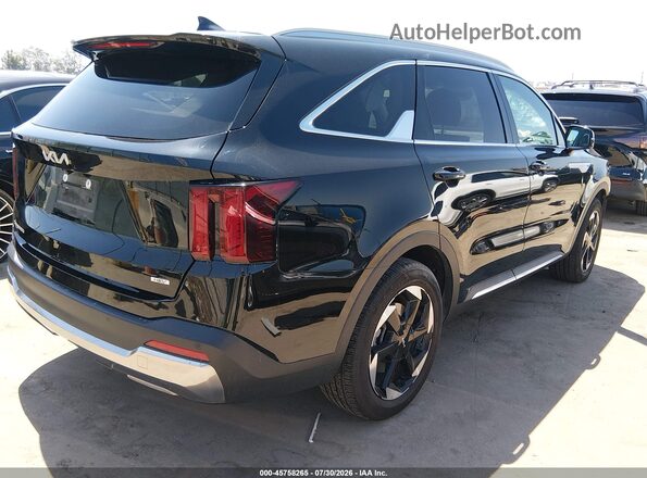 KNDRHDJG6S5343016 2025 KIA SORENTO HYBRID Black Trasero derecho