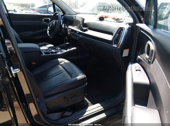 KNDRHDJG6S5343016 2025 KIA SORENTO HYBRID Black Vista interior delantera