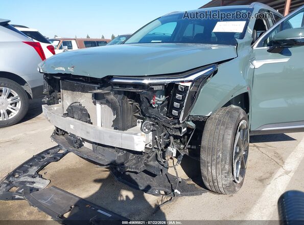 KNDRHDJG8S5372694 2025 KIA SORENTO HYBRID Зеленый Вид спереди