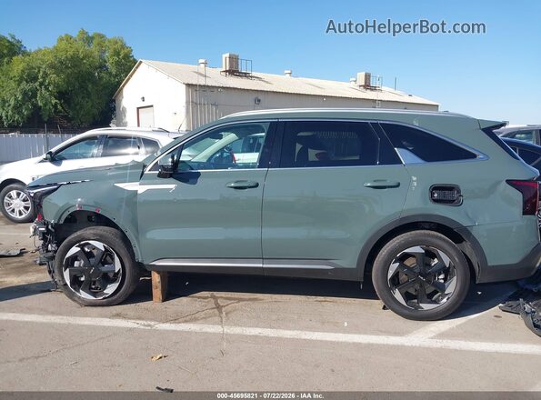 KNDRHDJG8S5372694 2025 KIA SORENTO HYBRID Зеленый 