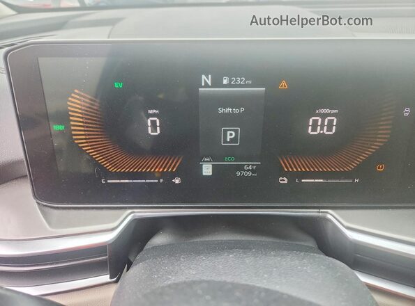 KNDRHDJG8S5427452 2025 KIA SORENTO Белый Вид щитка приборов
