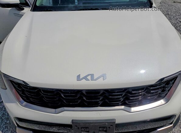 KNDRHDJG9S5338912 2025 KIA SORENTO White Widok komory silnika