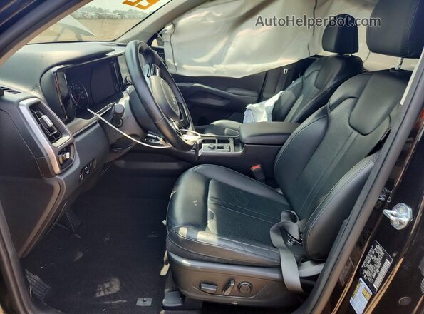 KNDRHDLG2N5095798 2022 KIA SORENTO Black წინა სალონის ხედი