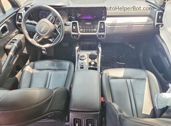 KNDRHDLG2N5095798 2022 KIA SORENTO Black წინა პანელის ხედი
