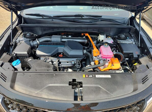 KNDRHDLG2N5095798 2022 KIA SORENTO Black უკანა სალონის ხედი