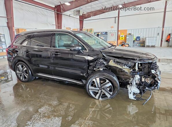 KNDRHDLG2P5210693 2023 KIA SORENTO Black Front right