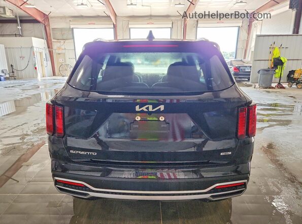 KNDRHDLG2P5210693 2023 KIA SORENTO Black Rear view