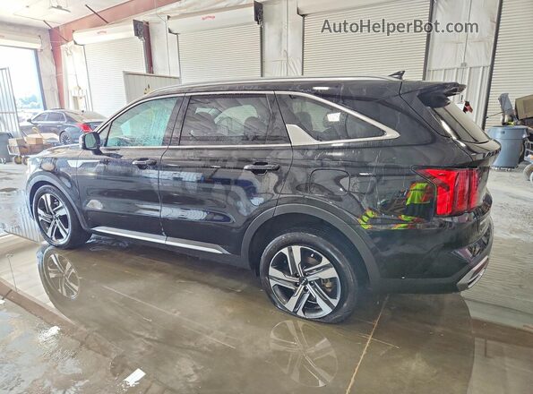 KNDRHDLG2P5210693 2023 KIA SORENTO Black Rear left