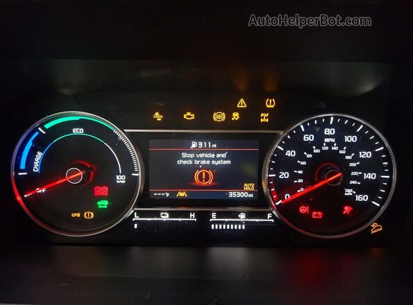 KNDRHDLG2P5210693 2023 KIA SORENTO Black Instrument cluster view