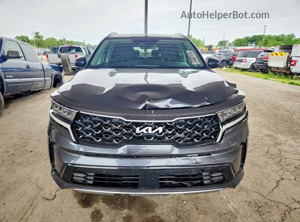 KNDRHDLG4R5248154 2024 KIA SORENTO Black Вид спереду