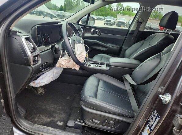KNDRHDLG4R5248154 2024 KIA SORENTO Black Вид салону спереду