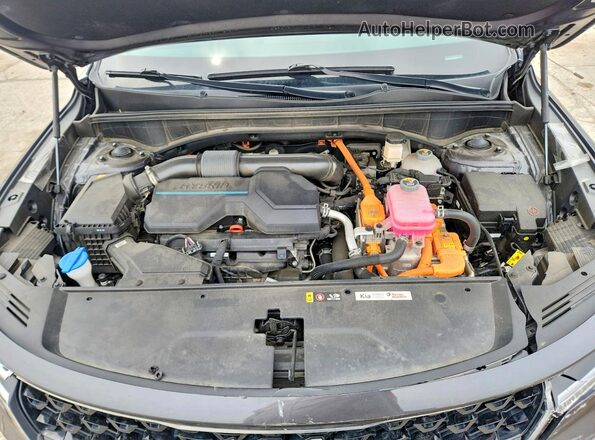 KNDRHDLG4R5248154 2024 KIA SORENTO Black Вид підкапотного простору