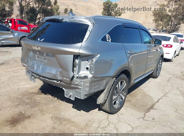 KNDRHDLG5P5175826 2023 KIA SORENTO HYBRID Gray Հետևի աջ