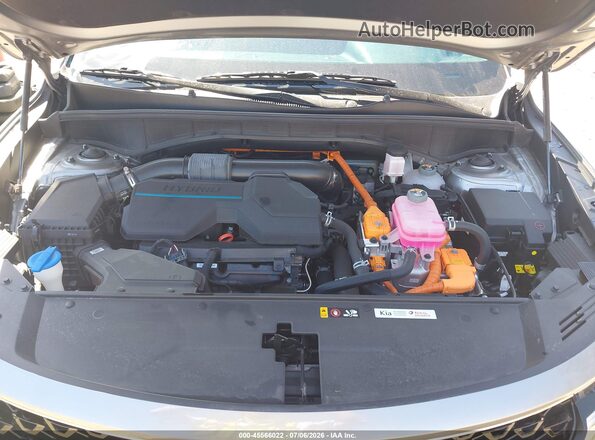 KNDRHDLG5P5175826 2023 KIA SORENTO HYBRID Gray Հետևի տեսք