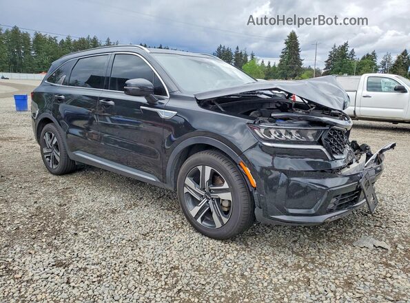 KNDRHDLG7P5141810 2023 KIA SORENTO Black Przód prawy