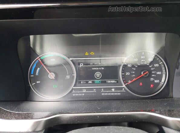 KNDRHDLG7P5141810 2023 KIA SORENTO Black Widok zestawu wskaźników
