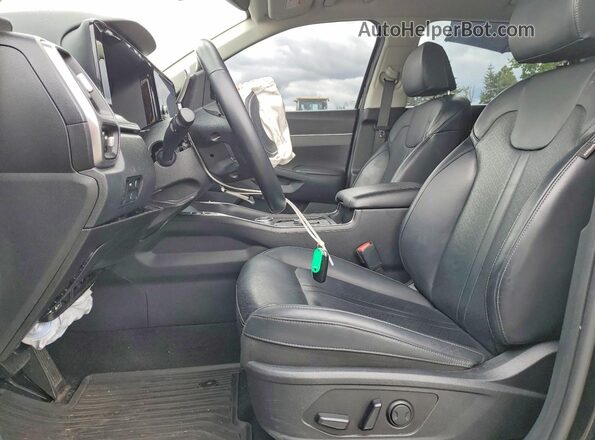 KNDRHDLG7P5141810 2023 KIA SORENTO Black Widok wnętrza z przodu