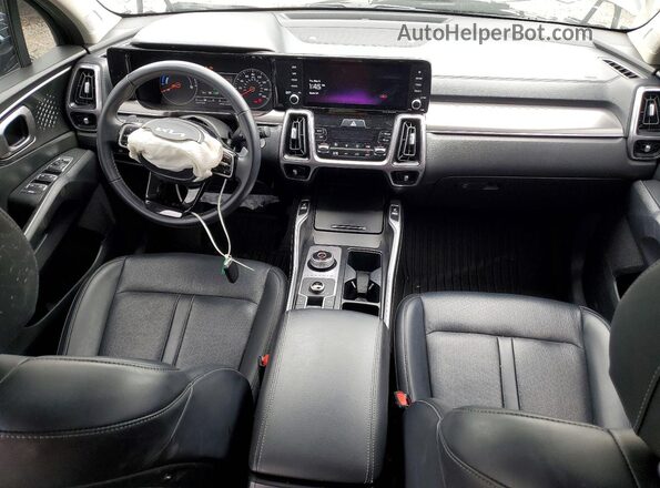 KNDRHDLG7P5141810 2023 KIA SORENTO Black Widok deski rozdzielczej
