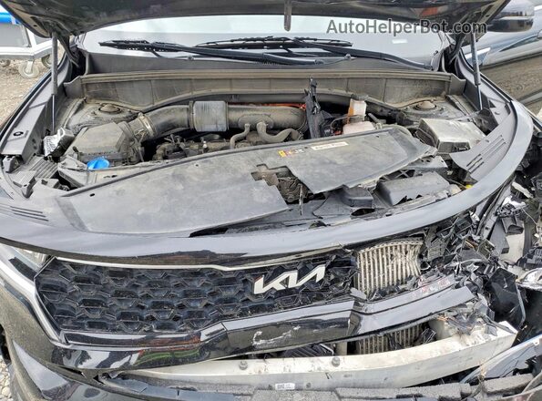 KNDRHDLG7P5141810 2023 KIA SORENTO Black Widok komory silnika