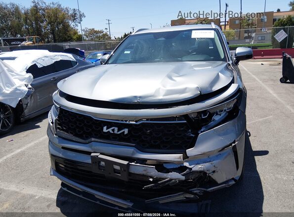 KNDRHDLG7P5173642 2023 KIA SORENTO HYBRID Gray ხელსაწყოთა პანელის ხედი