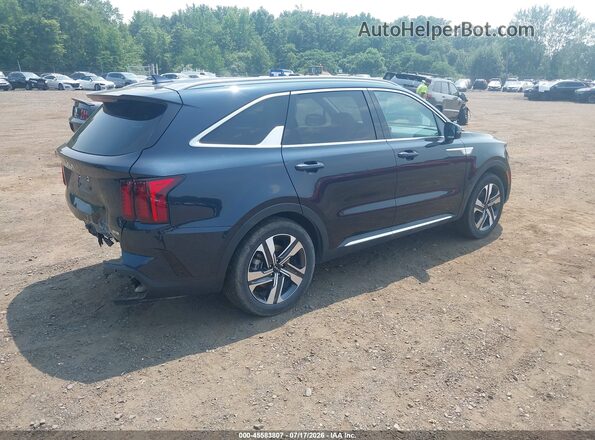 KNDRHDLG8P5187095 2023 KIA SORENTO HYBRID Dark Blue Tył prawy