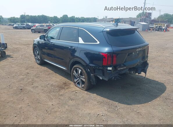 KNDRHDLG8P5187095 2023 KIA SORENTO HYBRID Dark Blue Tył lewy