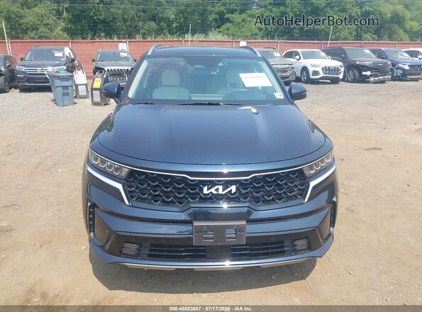 KNDRHDLG8P5187095 2023 KIA SORENTO HYBRID Dark Blue Widok zestawu wskaźników