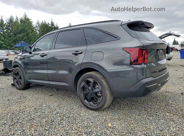 KNDRJDJH5S5300185 2025 KIA SORENTO Gray Trasero izquierdo