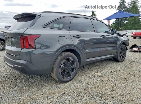 KNDRJDJH5S5300185 2025 KIA SORENTO Gray Trasero derecho