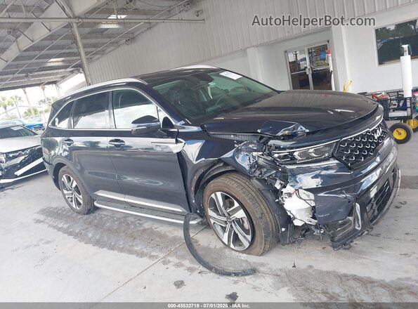 KNDRJDLH2N5111060 2022 KIA SORENTO PLUG-IN HYBRID Black Սալոնի հետևի տեսք