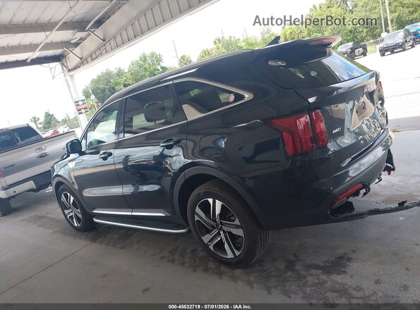 KNDRJDLH2N5111060 2022 KIA SORENTO PLUG-IN HYBRID Black Սալոնի 360 աստիճան տեսք