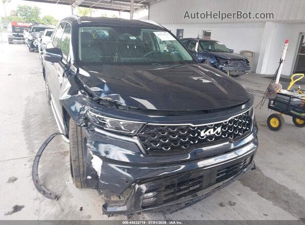 KNDRJDLH2N5111060 2022 KIA SORENTO PLUG-IN HYBRID Black Սարքավորումների վահանակի տեսք