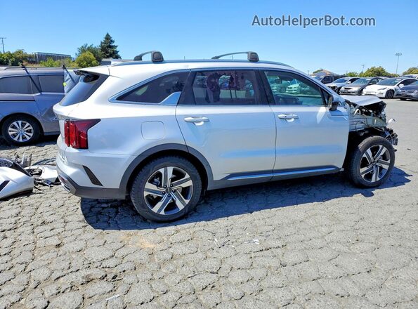 KNDRJDLH8N5067047 2022 KIA SORENTO Silver უკანა მარჯვენა
