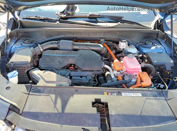 KNDRKDJG1S5289951 2025 KIA SORENTO Blue ძრავის განყოფილების ხედი