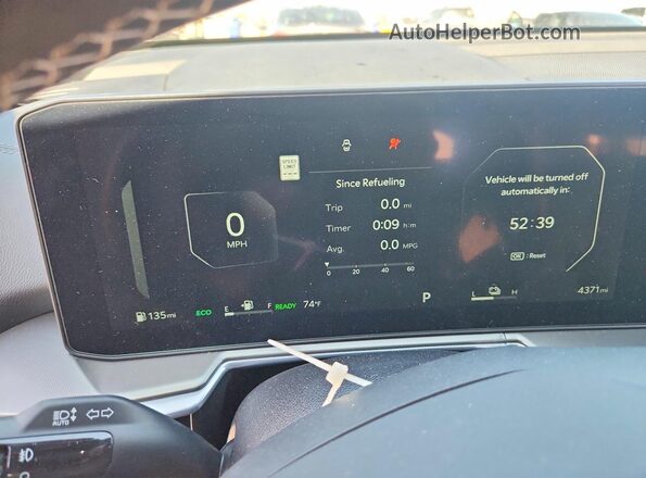 KNDRKDJG1T5450445 2026 KIA SORENTO Blue Սարքավորումների վահանակի տեսք