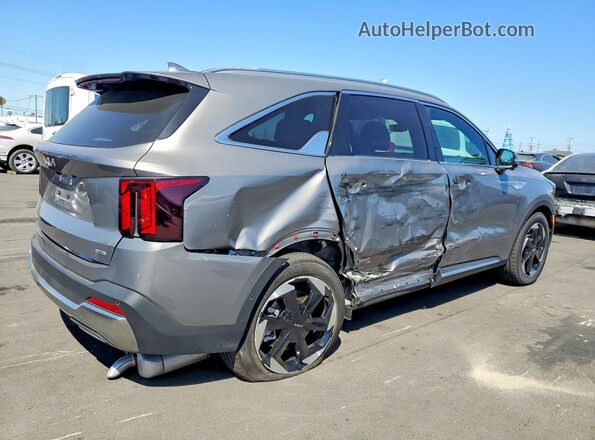 KNDRKDJG6S5323933 2025 KIA SORENTO Gray Задня права чверть