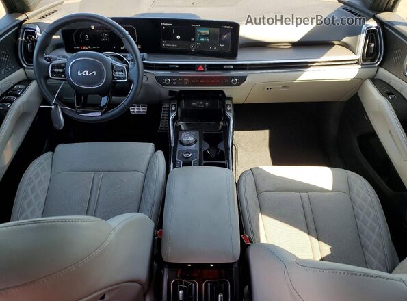 KNDRKDJG6S5323933 2025 KIA SORENTO Gray Вид панелі приладів